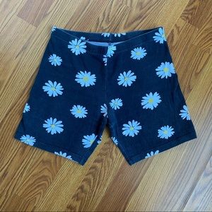 Daisy biker shorts